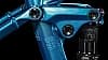 Cube Stereo Hybrid 120 Slx 750 Electricblue N Chrome