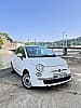 Fiat 500 Fiat 500 pop 1.2 2008 CarPlay 2025 voiture blanche