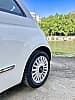 Fiat 500 Fiat 500 pop 1.2 2008 CarPlay 2025 voiture blanche