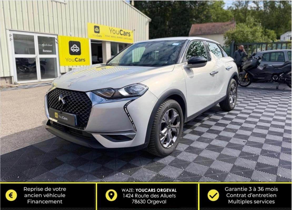 Ds 3 Crossback 1.5 BLUEHDI 110 cv BUSINESS - 1 ERE MAIN RADAR DE RECUL