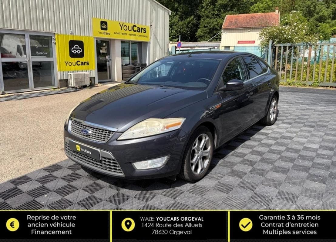 Ford Mondeo 1.8 TDCI 125 TITANIUM -VEHICULE EN BON ETAT- ENTRETIEN COMPLET A JOUR-DISTRIBUTION OK