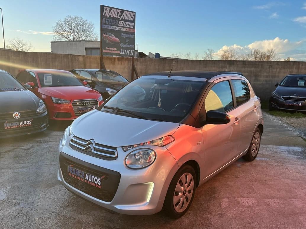 Citroen C1 PHASE 3 1.0L70 CH TOIT OUVRANT | ENTIÈREMENT REVISÉE ET GARANTIE 12 MOIS EN EUROPE