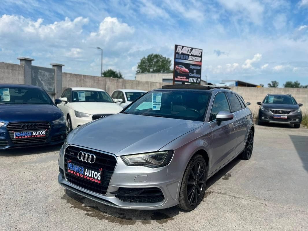 Audi A3 QUATTRO SLINE 2.0L TDI 184 CH MATRIX LED | ENTIÈREMENT RÉVISÉE & GARANTIE 12 MOIS EN EUROPE