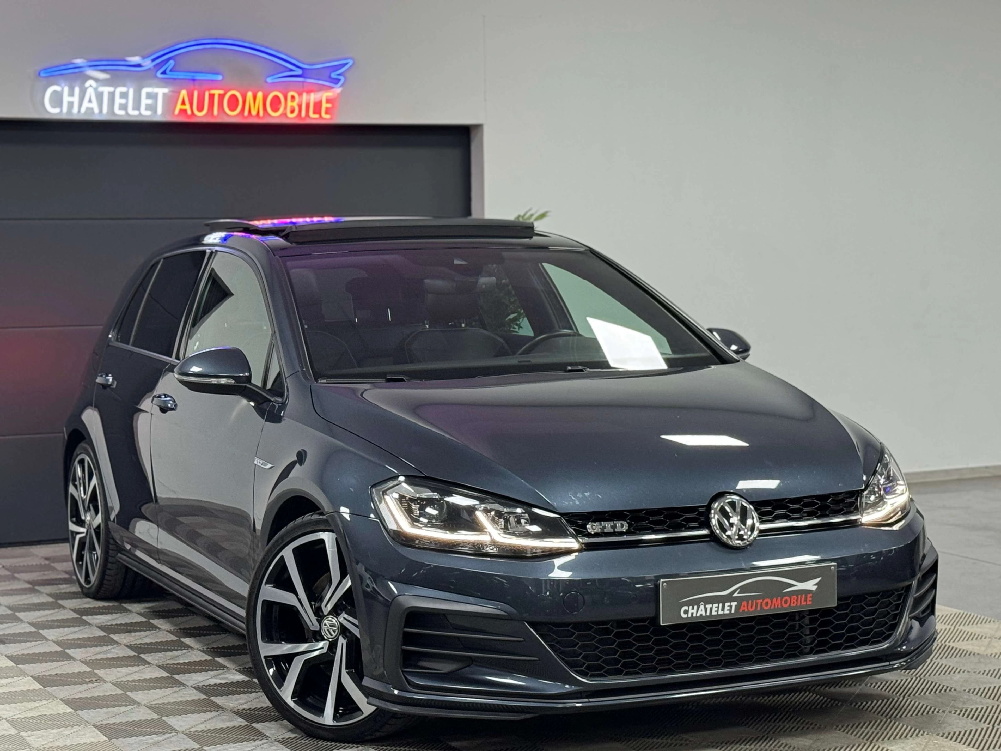 Volkswagen Golf GTD 2.0 TDi DSG Full Caméra Cuir Led Toit 12 mois garantie