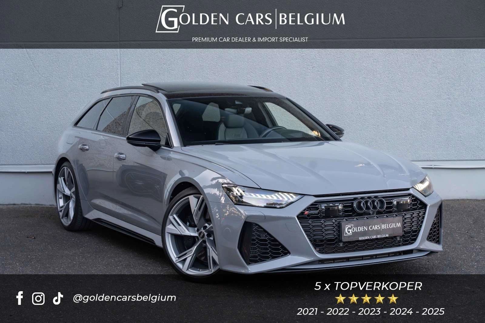 Audi RS6 Avant 4.0 TFSI DYNAMIC/NARDO/PANO/MATRIX/22"/HUD/ACC/B&O