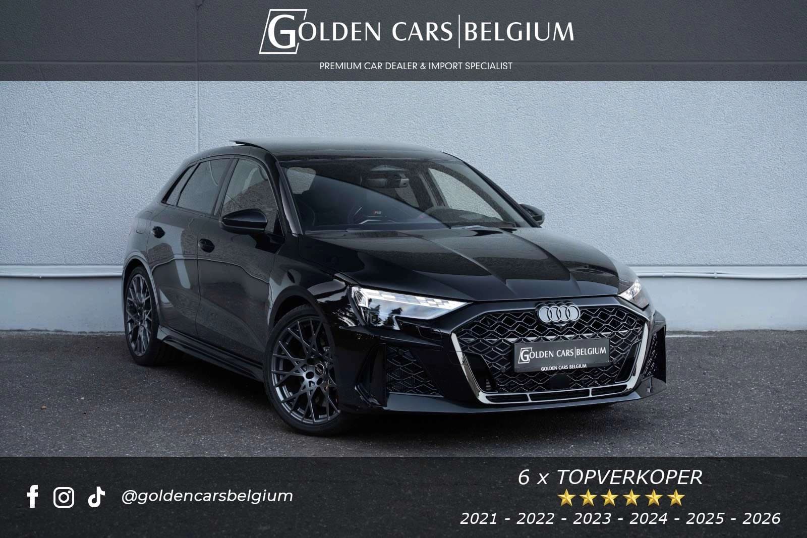 Audi RS3 Sportback 2.5 TFSI MATRIX/PANO/BUCKETSEATS/19"/SONOS/ACC/360°